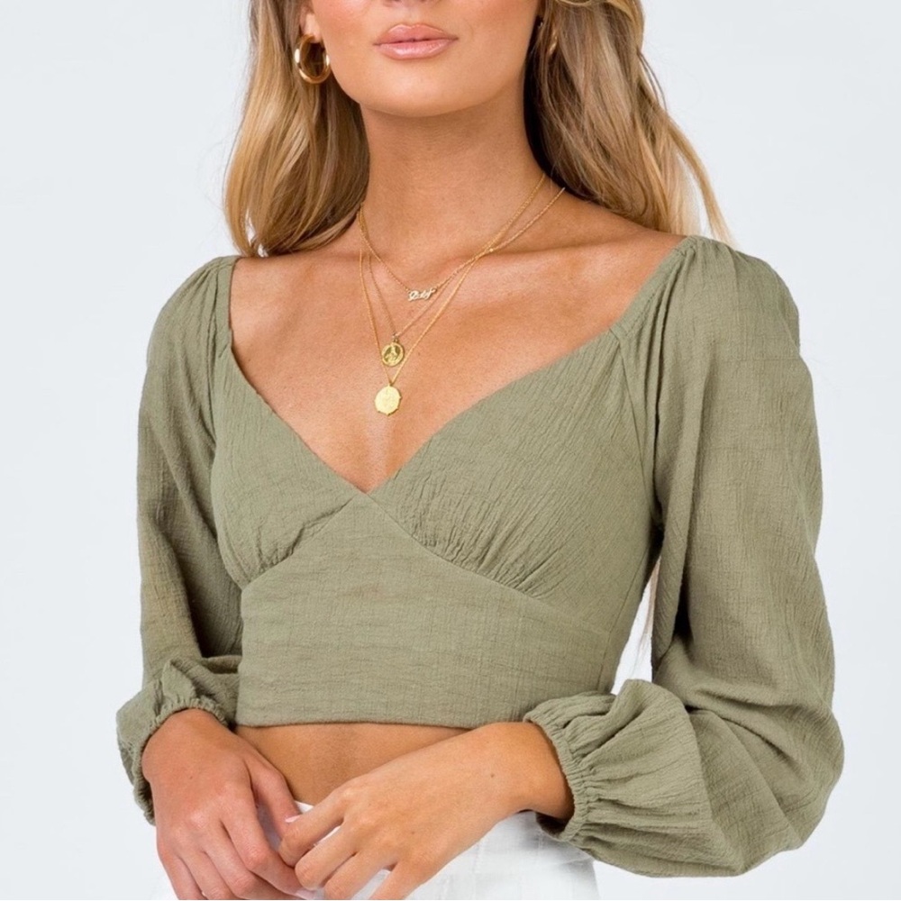 Princess Polly Cropped Longsleeve